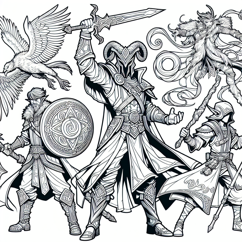 Gambar Mewarnai Mobile Legend: Inspirasi Kreatif untuk Si Kecil