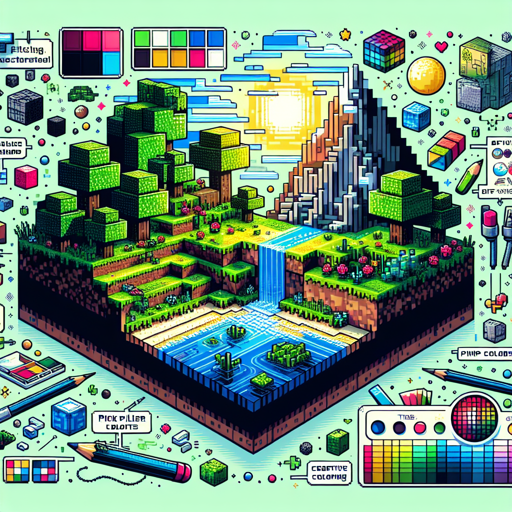 Exploring the Art of Coloring Minecraft: Tips and Techniques for Creative Fun