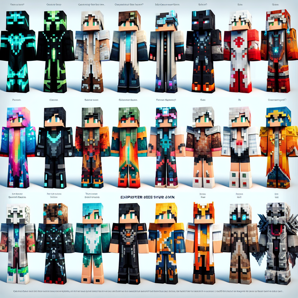 Top 10 Minecraft Skin Ideas to Express Your Unique Style in 2023